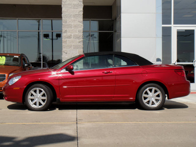 chrysler sebring 2008 red touring flex fuel 6 cylinders front wheel drive automatic 62034