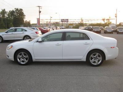 chevrolet malibu 2010 white sedan lt flex fuel 4 cylinders front wheel drive automatic 62863