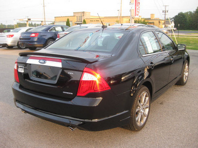 ford fusion 2012 black sedan sel flex fuel 6 cylinders front wheel drive 6 speed automatic 62863