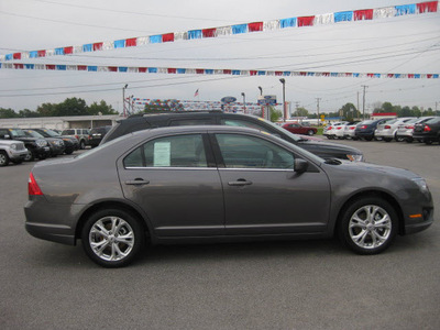ford fusion 2012 gray sedan se gasoline 4 cylinders front wheel drive 6 speed automatic 62863