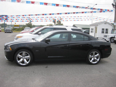 dodge charger 2012 black sedan r t road and track gasoline 8 cylinders rear wheel drive 5 speed automatic 62863