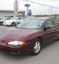 chevrolet monte carlo 2001 dk  red coupe ss gasoline 6 cylinders front wheel drive automatic 62863