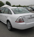 ford taurus 2008 white sedan limited gasoline 6 cylinders front wheel drive automatic with overdrive 62863