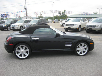 chrysler crossfire 2005 black limited gasoline 6 cylinders rear wheel drive 6 speed manual 62863