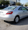 honda civic 2011 silver coupe dx gasoline 4 cylinders front wheel drive 5 speed automatic 46168