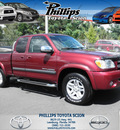 toyota tundra 2003 red sr5 gasoline 8 cylinders rear wheel drive automatic 34788
