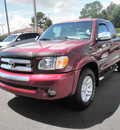 toyota tundra 2003 red sr5 gasoline 8 cylinders rear wheel drive automatic 34788