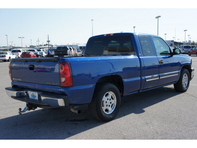 chevrolet silverado 1500 2003 blue pickup truck ls gasoline 8 cylinders rear wheel drive automatic 77388