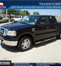 ford f 150 2008 black xlt gasoline 8 cylinders 2 wheel drive automatic with overdrive 76108