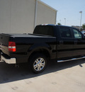 ford f 150 2008 black xlt gasoline 8 cylinders 2 wheel drive automatic with overdrive 76108