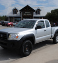 toyota tacoma 2007 silver prerunner gasoline 4 cylinders rear wheel drive 5 speed manual 76087