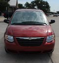 chrysler town and country 2007 red van touring gasoline 6 cylinders front wheel drive automatic 76087