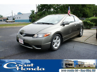honda civic 2007 galaxy gray coupe ex gasoline 4 cylinders front wheel drive automatic 08750