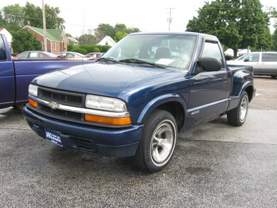 chevrolet s 10 1998 blue pickup truck ls gasoline 4 cylinders rear wheel drive automatic 45840