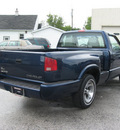chevrolet s 10 1998 blue pickup truck ls gasoline 4 cylinders rear wheel drive automatic 45840