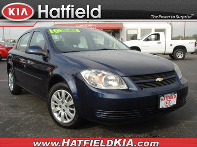 chevrolet cobalt 2010 dk  blue sedan lt gasoline 4 cylinders front wheel drive automatic 43228