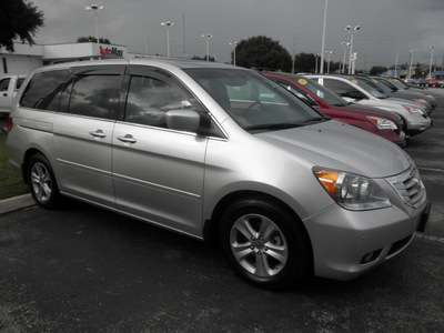 honda odyssey 2010 silver van touring gasoline 6 cylinders front wheel drive automatic 34474