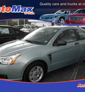 ford focus 2008 blue coupe se gasoline 4 cylinders front wheel drive automatic 34474