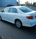 toyota corolla 2010 white sedan s gasoline 4 cylinders front wheel drive automatic 55448