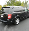 chrysler town and country 2008 black van touring dvd navi gasoline 6 cylinders front wheel drive automatic 55448