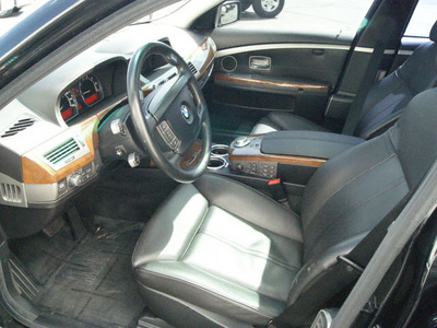 bmw 7 series 2006 black sapphire sedan 750li gasoline 8 cylinders rear wheel drive automatic 80905