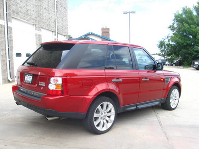 land rover range rover sport 2008 red suv supercharged gasoline 8 cylinders 4 wheel drive automatic 80301