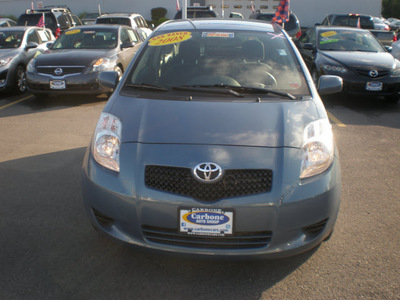 toyota yaris 2008 blue hatchback gasoline 4 cylinders front wheel drive automatic 13502