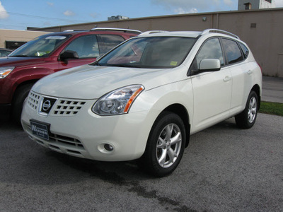 nissan rogue 2008 off white suv sl gasoline 4 cylinders front wheel drive automatic 45840