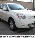 nissan rogue 2008 off white suv sl gasoline 4 cylinders front wheel drive automatic 45840