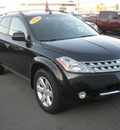 nissan murano 2006 black suv gasoline 6 cylinders all whee drive automatic 13502