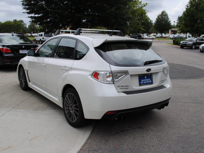 subaru impreza wrx 2011 white wagon gasoline 4 cylinders all whee drive 5 speed manual 27616