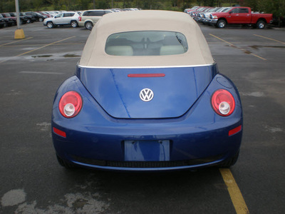 volkswagen beetle 2008 blue gasoline 5 cylinders front wheel drive automatic 13502