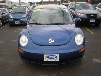 volkswagen beetle 2008 blue gasoline 5 cylinders front wheel drive automatic 13502