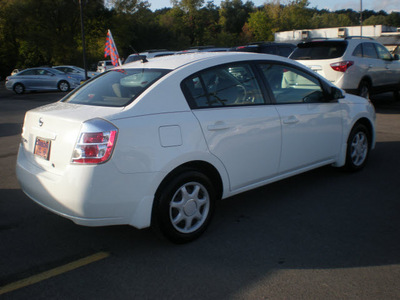 nissan sentra 2008 white sedan gasoline 4 cylinders front wheel drive automatic 13502