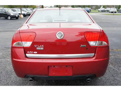 mercury milan 2010 maroon sedan premier v6 flex fuel 6 cylinders front wheel drive automatic 47172