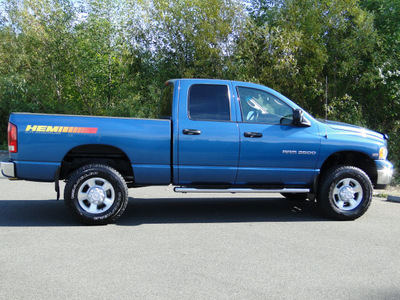 dodge ram pickup 2500 2003 atlantic blue slt gasoline 8 cylinders 4 wheel drive automatic 98226