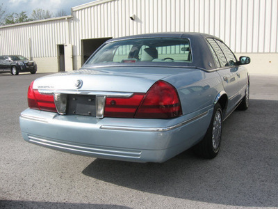 mercury grand marquis 2004 lt  blue sedan gs gasoline 8 cylinders rear wheel drive automatic with overdrive 45840