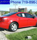 pontiac grand prix 2007 red sedan gasoline 6 cylinders front wheel drive automatic 80910