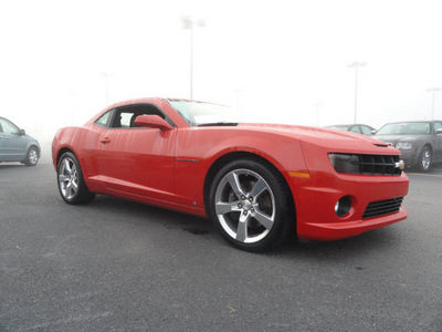 chevrolet camaro 2010 orange coupe ss gasoline 8 cylinders rear wheel drive 6 speed automatic 60915