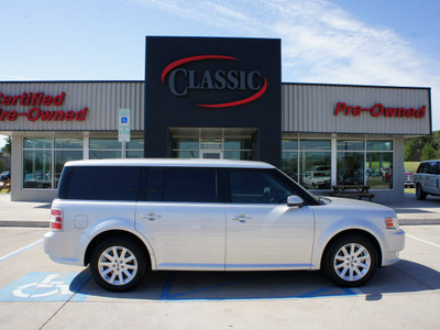 ford flex 2009 silver wagon sel gasoline 6 cylinders front wheel drive automatic 76210