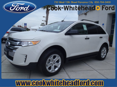 ford edge 2012 white se gasoline 4 cylinders front wheel drive automatic 32401