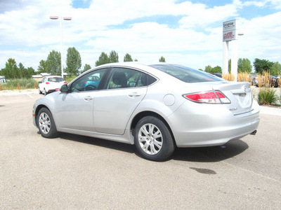 mazda mazda6 2009 silver sedan i sv gasoline 4 cylinders front wheel drive 6 speed manual 80504