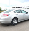 mazda mazda6 2009 silver sedan i sv gasoline 4 cylinders front wheel drive 6 speed manual 80504