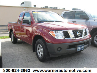 nissan frontier 2007 red xe gasoline 4 cylinders rear wheel drive automatic with overdrive 45840