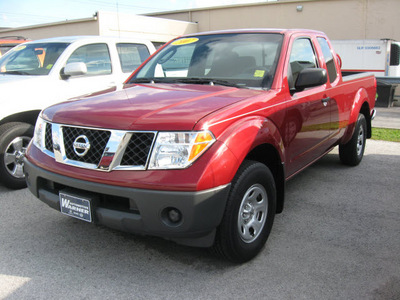 nissan frontier 2007 red xe gasoline 4 cylinders rear wheel drive automatic with overdrive 45840