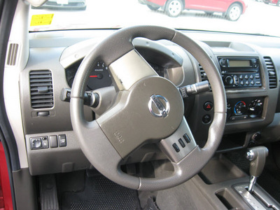 nissan frontier 2007 red xe gasoline 4 cylinders rear wheel drive automatic with overdrive 45840