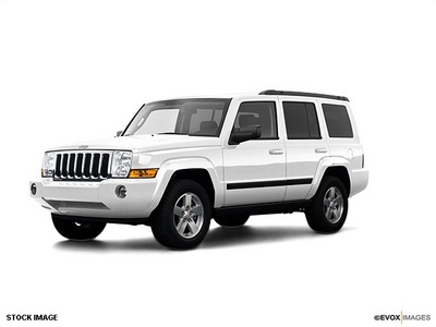 jeep commander 2008 white suv sport flex fuel 8 cylinders 4 wheel drive automatic 45342
