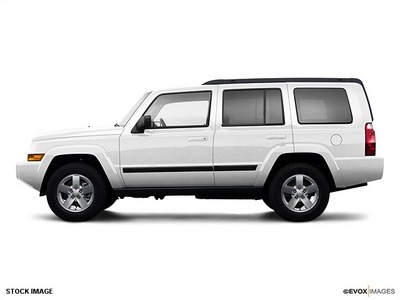 jeep commander 2008 white suv sport flex fuel 8 cylinders 4 wheel drive automatic 45342
