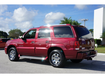 cadillac escalade 2004 dk  red suv gasoline 8 cylinders rear wheel drive automatic 33870