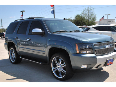 chevrolet tahoe 2008 blue suv z71 flex fuel 8 cylinders 4 wheel drive automatic with overdrive 77090